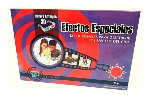 Juego Efectos Especiales 3d Kit 