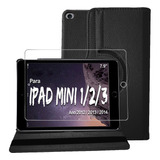 Kit Capa + Pelicula Para iPad Mini 1 2 3 (2012-2014) De 7.9