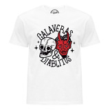 Playera Los Fabulosos Cadillacs Calaveras Y Diablitos