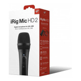 Irig Mic Hd2 Microfono De Condensador Digital Usb Lightning