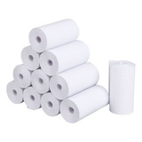 Rollo Papel  Repuesto Mini Impresora Termica 57x30mm 3m 10u