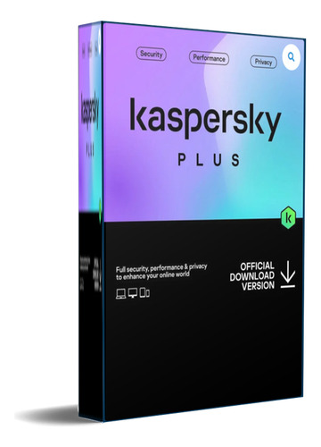 Antivirus 2024 1 Año Kaspersky Plus 