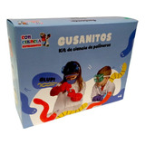 Combo X5 Mini Juego Ciencia 2 Gusanitos Colores Niños +4