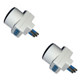 Pack X2 Enchufe Conector Triple Trifásico Adaptador 220volt