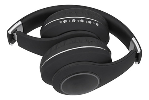 Audifonos De Diadema Negros Bluetooth Con Luces Led Blancas.