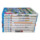 Lote C/ 9 Jogos Nintento Wii U Originais Americanos