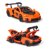 Mclaren Senna Miniatura Metal Coche Con Luces Y Sonido 1/32