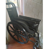 Silla De Ruedas Marca  Blunding  Pegable Color Negro