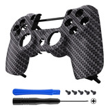 Extremerate Black Silver Carbon Fiber Patterned Custom Face.
