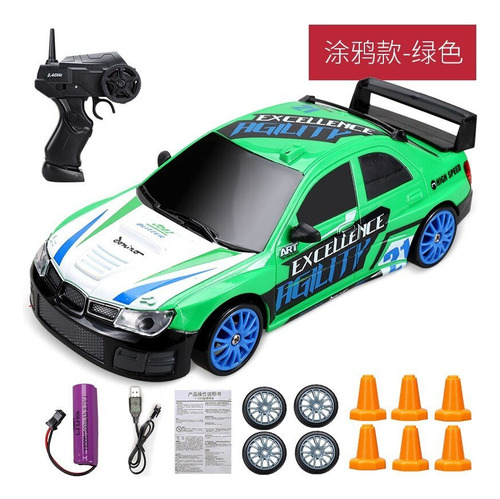 2.4g Drift Rc Car 4wd Rc Drift Coche De Juguete De Control R