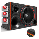 Caixa Som Trio Shutt 550w Subwoofer 12 Pol Beatz Grave Forte