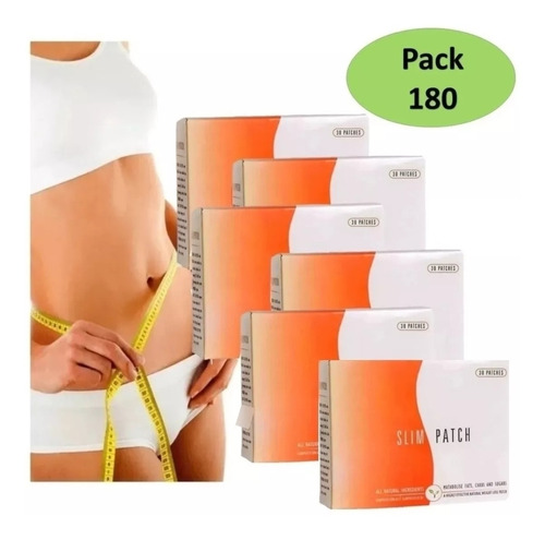 Pack De 180 Parches Adelgazantes Reductor Slim Patch