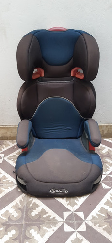 Sillita Para Auto Booster Marca Graco. Respaldo Desmontable.