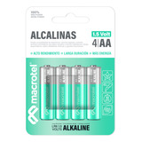 Pack 4 Pilas Alcalinas Aa