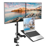 Soporte Para Computador Portatil Y 2 Monitores Ajustable