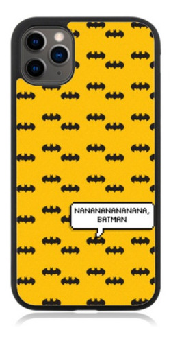 Funda Protector Para iPhone Batman Murcielagos Frase