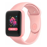 Reloj Inteligente Macaron Color Smart Watch Rosa
