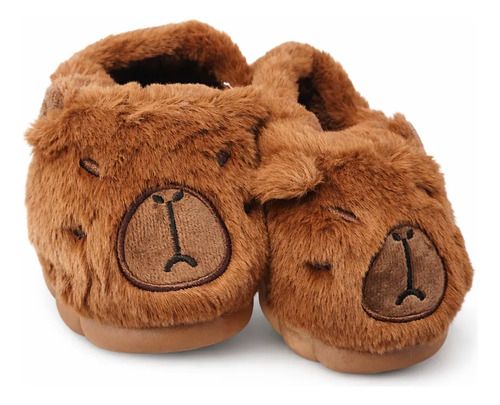 Pantufa Infantil Gecasa Capivara Quentinha Antiderrapante | MercadoLivre