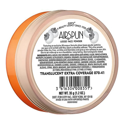 Coty Airspun Loose Polvo Traslucido Fijador Xchws C | Envío gratis