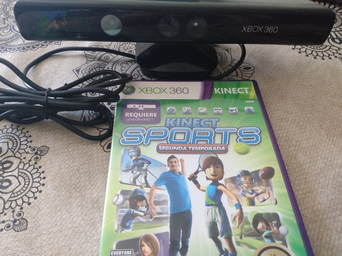 Sensor Kinect 360 + Juego Sports Segunda Temporada