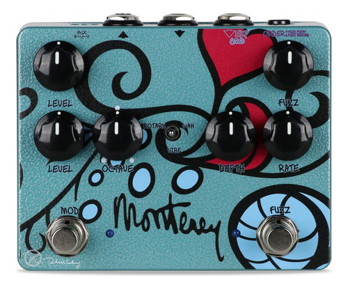 Pedal Keeley Monterey - Rotary Fuzz Vibe