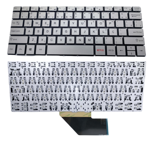 Teclado Para Multilaser Notebook 2 Em 1 M11w Prime Pc301