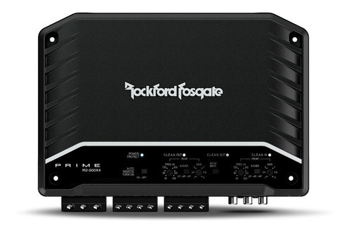 Amplificador Rockford Fosgate R2-500x4 4 Ch Alta Fidelidad Color Negro