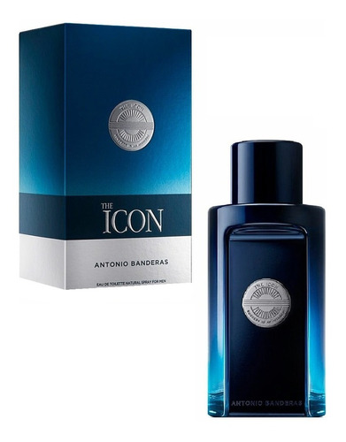 Perfume The Icon Antonio Banderas 50ml Original + Obsequio