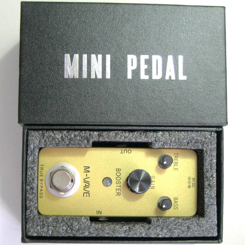 Pedal De Guitarra M-vave Volume Booster. Sin Pedal De Color Dorado