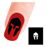 Stencil Unhas Airbrush Aerografia -gladiador