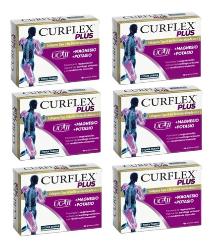 Curflex Plus Colágeno + Magnesio + Potasio X 180 Comprimidos