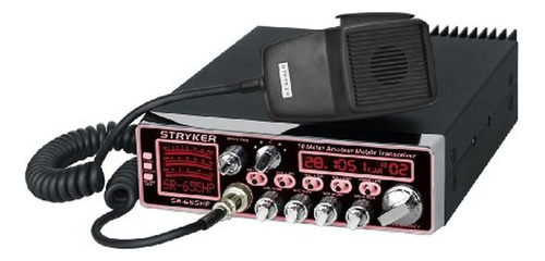 Stryker Sr-655 Radio Aficionado De 10 Metros, Negro