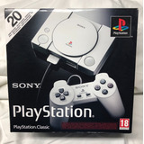 Sony Playstation Classic Mini + 2 Controles + 20 Juegos 