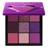 Paleta De Sombras Huda Beauty - Obsessions Palette Amethyst Sombra Violeta Oscuro