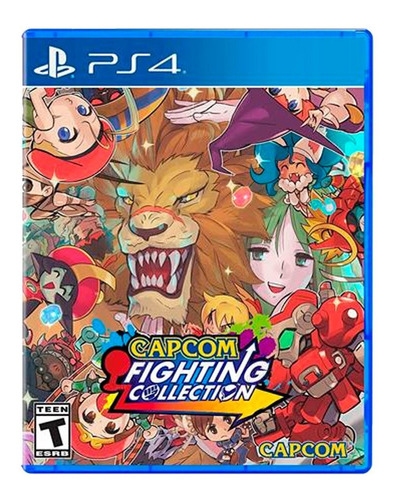 Capcom Fighting Collection  Capcom Ps4 Físico