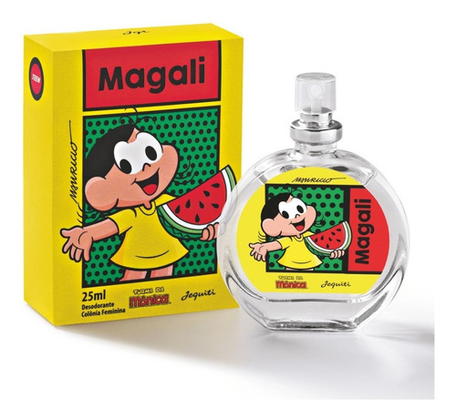 Magali Desodorante Colônia Jequiti, 25 Ml 25 Ml Turma Da Mônica