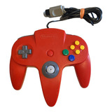 Control Rojo De N64 Usado Mando Nintendo 64 Palanca 9/10