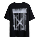  Playera Off White Blanc Et Noir 