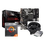 Combo Pc Ryzen 5 4600g 4.2ghz + Mother B550 + 500gb + 16 Ram