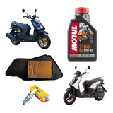 Kit Afinación Yamaha Bws 125x Motard Motul Sintético