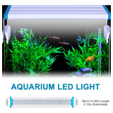 Acuario Luz Led 38cm/14.96in Luz Tanque De Peces 5.12in