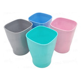 Vaso De Plastico Cuadrado X 50 Unidades / Mayorista