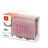 Parlante Jbl Go 3 Bluetooth Rosado Original Ip67