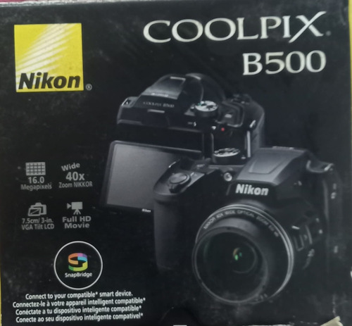 Maquina Profesional Nikon Coolpxil B500