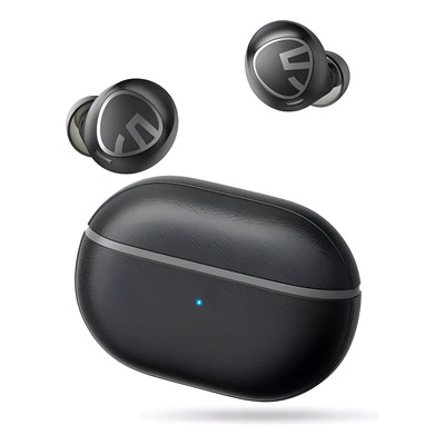 Auriculares in-ear gamer inalámbricos Soundpeats Free2 Classic negro con luz LED | Envío gratis