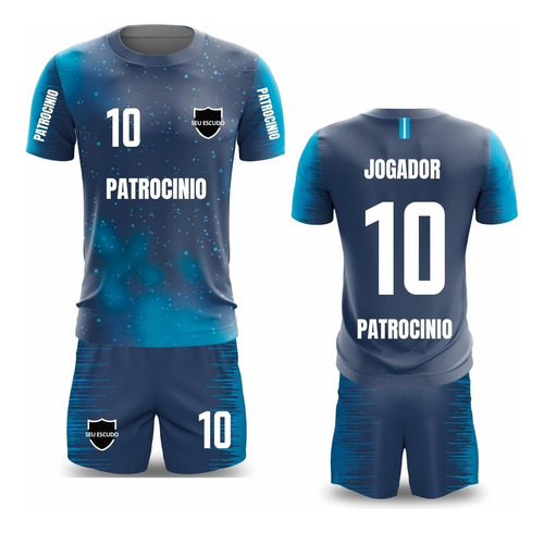 23 Camisas  Calção  Futebol Uniforme Personalizados Dry