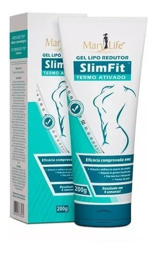 2 Gel Emagrecedor Lipo Redutor Slin Gorduras E Celulites