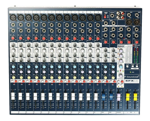 Mezclador Compacto Soundcraft Efx12 Analógico 12 Canales