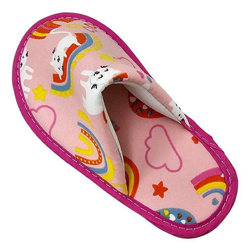 Pantufla Milito Infantil Algodón Messi Lol Unicornio Dinos 