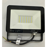 Top Light Modular Refletor Led 50w Holofote Branco Frio A Prova D'água Bivolt Cor Da Carcaça Preto Cor Da Luz Branco-frio